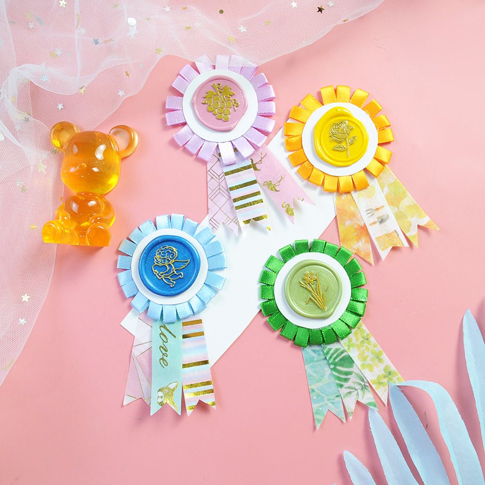 Craspire DIY Project--How to Make Logo Flags with Wax Seal Stamps