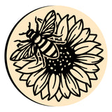 Sunflower Bee Wax Seal Stamps