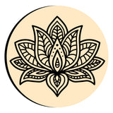 Lotus Mandala Wax Seal Stamps