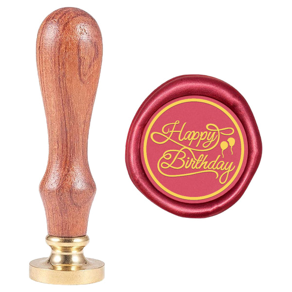 CRASPIRE Happy Birthday & Be Our Guest Sealing Wax Stamp Set