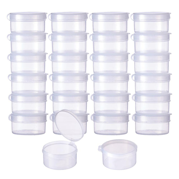 CRASPIRE 1 Set 27 PACK Mixed size Rectangle Mini Clear Plastic Bead Storage  Containers Box Case with lid for Items,Pills,Herbs,Tiny Bead,Jewerlry  Findings, and Other Small Items