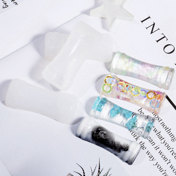 CRASPIRE Bamboo Stick Shape Chopsticks Spoons Holders Silicone Molds