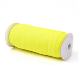 1 Roll Braided Nylon Ribbon, Tartan Ribbon, Gray, 1 inch(25~27mm), about 20yards/roll(18.2m/roll)