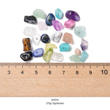CRASPIRE 270G 18 Style Natural & Synthetic Gemstone and Shell Chip Beads, for Jewellery Making, 15g/style