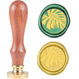 Tropical Plants-1 Wood Handle Wax Seal Stamp