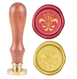 French Pattern-1 Wood Handle Wax Seal Stamp
