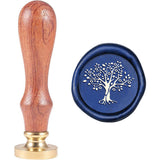 Tree Wood Handle Wax Seal Stamp