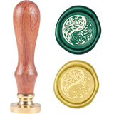 Leaf Wood Handle Wax Seal Stamp