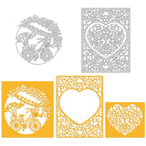 CRASPIRE Wedding, Flowers, Bicycle, Balloons, Love Carbon Steel Cutting Dies Stencils, for DIY Scrapbooking/Photo Album, Decorative Embossing DIY Paper Card