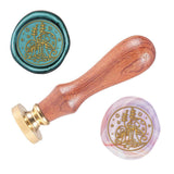 Mushroom Wood Handle Wax Seal Stamp