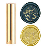 Mushroom Mini Brass Stamp