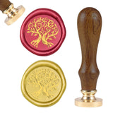 Tree of Love Wood Handle Wax Seal Stamp