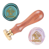 Letter Wood Handle Wax Seal Stamp