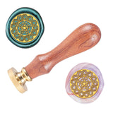 Five-pointed Star Wood Handle Wax Seal Stamp