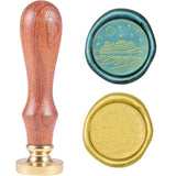 Steamship Wood Handle Wax Seal Stamp