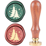 Christmas Tree-1 Wood Handle Wax Seal Stamp