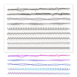 Craspire Sewing Thread Clear Silicone Stamp Seal for Card Making Decoration and DIY Scrapbooking