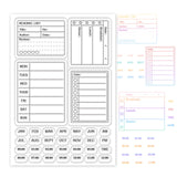 Craspire PVC Plastic Stamps, for DIY Scrapbooking, Photo Album Decorative, Cards Making, Stamp Sheets, Word, 16x11x0.3cm