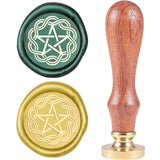 Celtic Knot-5 Wood Handle Wax Seal Stamp