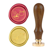 Pour the Coffee Wood Handle Wax Seal Stamp