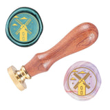 Windmill Wood Handle Wax Seal Stamp