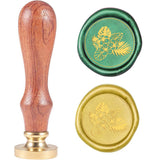 Tropical Plants-5 Wood Handle Wax Seal Stamp