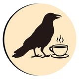 Crow Coffee Wax Seal Stamps