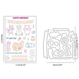 1Pc Animal Theme PVC Plastic Stamps