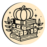 Book Pumpkin Wax Seal Stamps