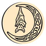 Bat Moon Celtic Knot Wax Seal Stamps
