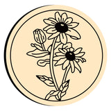 Daisy Flower Wax Seal Stamps