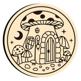 Mushroom House Wax Seal Stamps