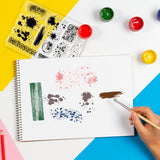 Craspire Background, Stains Clear Silicone Stamp Seal for Card Making Decoration and DIY Scrapbooking