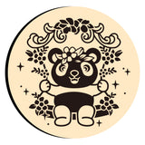 Panda Sitting on Swing Wax Seal Stamps