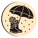 Umbrella Rain Boots Wax Seal Stamps