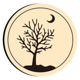 Trees and Moon Wax Seal Stamps