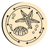 Starfish Wax Seal Stamps