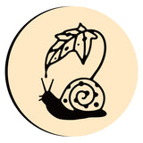 Snail and Leaves Wax Seal Stamps