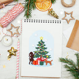 CRASPIRE 3D Christmas Tree Set Carbon Steel Cutting Dies Stencils, for DIY Scrapbooking/Photo Album, Decorative Embossing DIY Paper Card