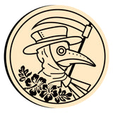 Plague Doctor Sickle Flower Wax Seal Stamps