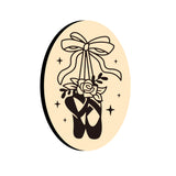 Ballet Shoes Bow Flower Leaf Star Oval Wax Seal Stamps
