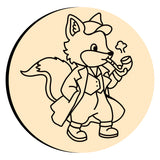 Fox Detective Wax Seal Stamps