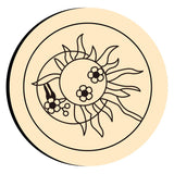Sun and Flowers Wax Seal Stamps