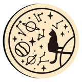 Cat with the Universe-2 Wax Seal Stamps