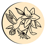 Hummingbird Lily Wax Seal Stamps