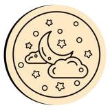 Cloud Moon Wax Seal Stamps