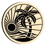 Coconut Trees Wax Seal Stamps