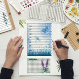 Craspire Planner, Sticky Note Clear Silicone Stamp Seal for Card Making Decoration and DIY Scrapbooking