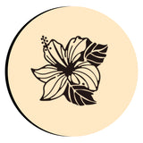 Hibiscus Flower-1 Wax Seal Stamps