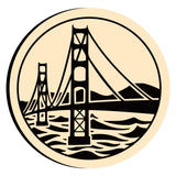 Golden Gate Bridge Wax Seal Stamps